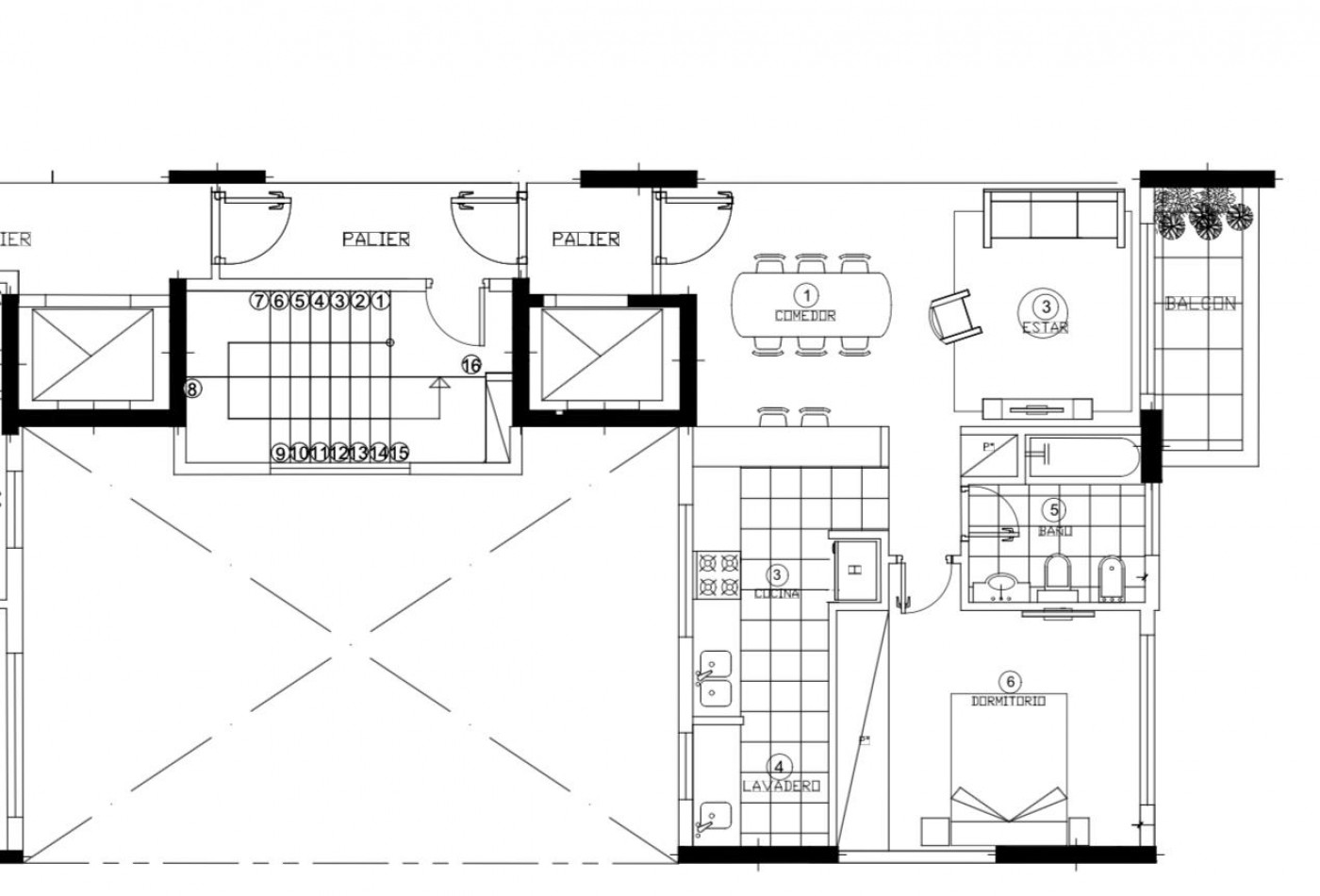 Departamento 2 ambientes en venta Lanus Este