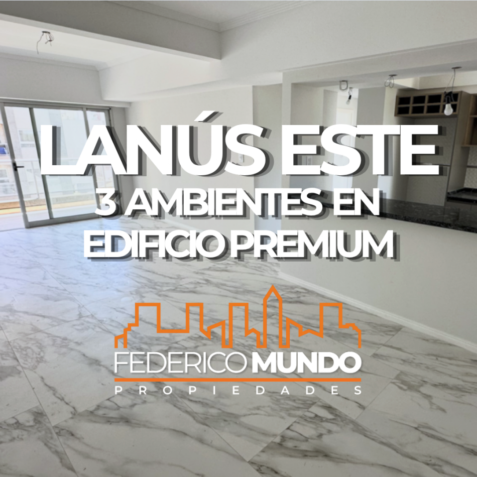 DEPARTAMENTO 3 AMBIENTES VENTA LANUS ESTE