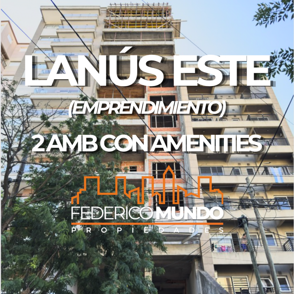 Departamento 2 ambientes en venta Lanus Este