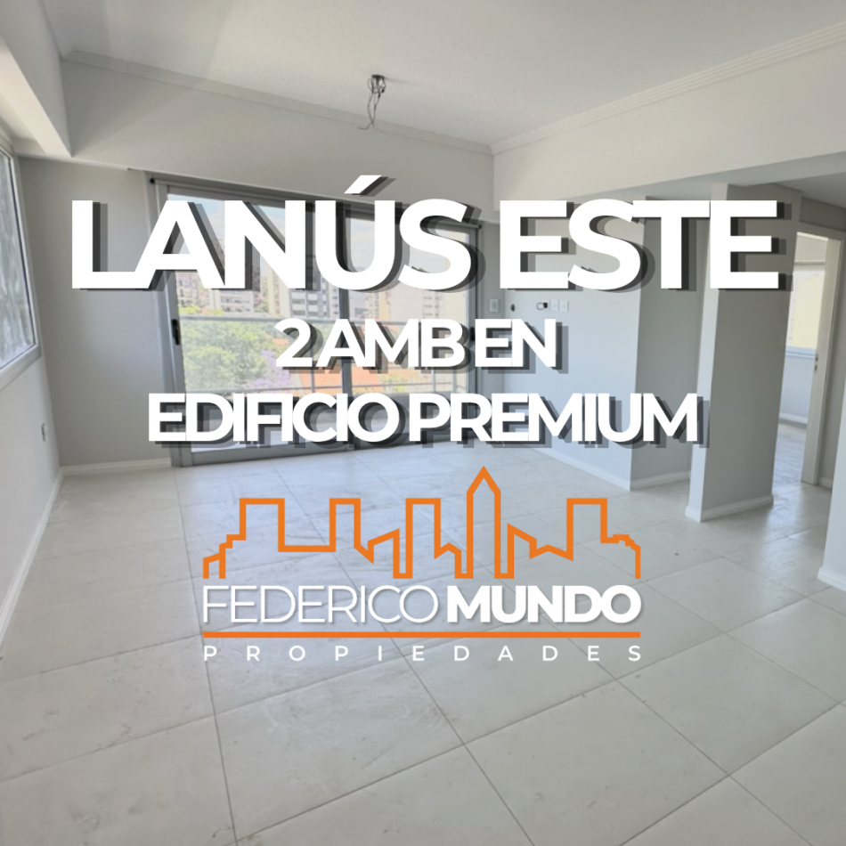 Departamento 2 ambientes venta a estrenar Lanus Este