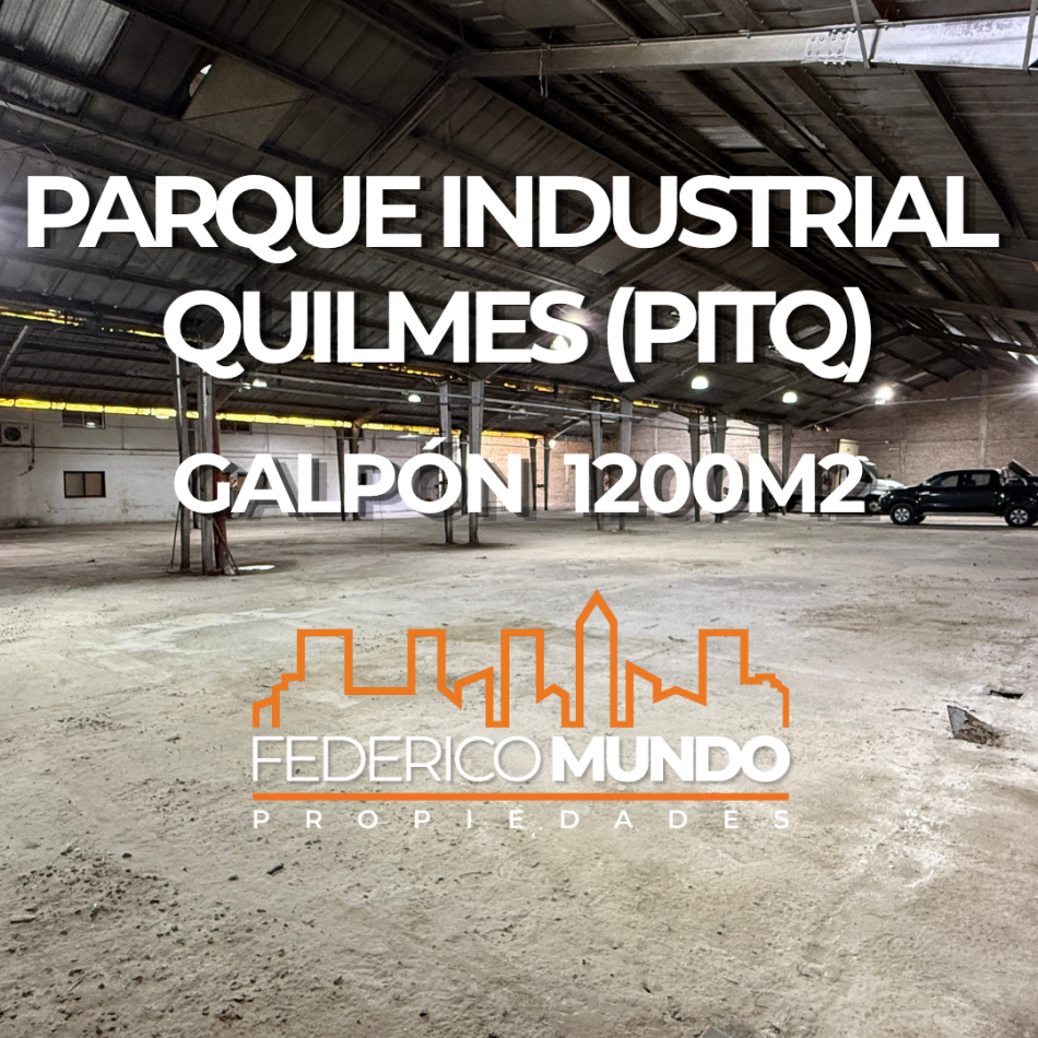 Galpon/Deposito en alquiler Parque Industrial Quilmes