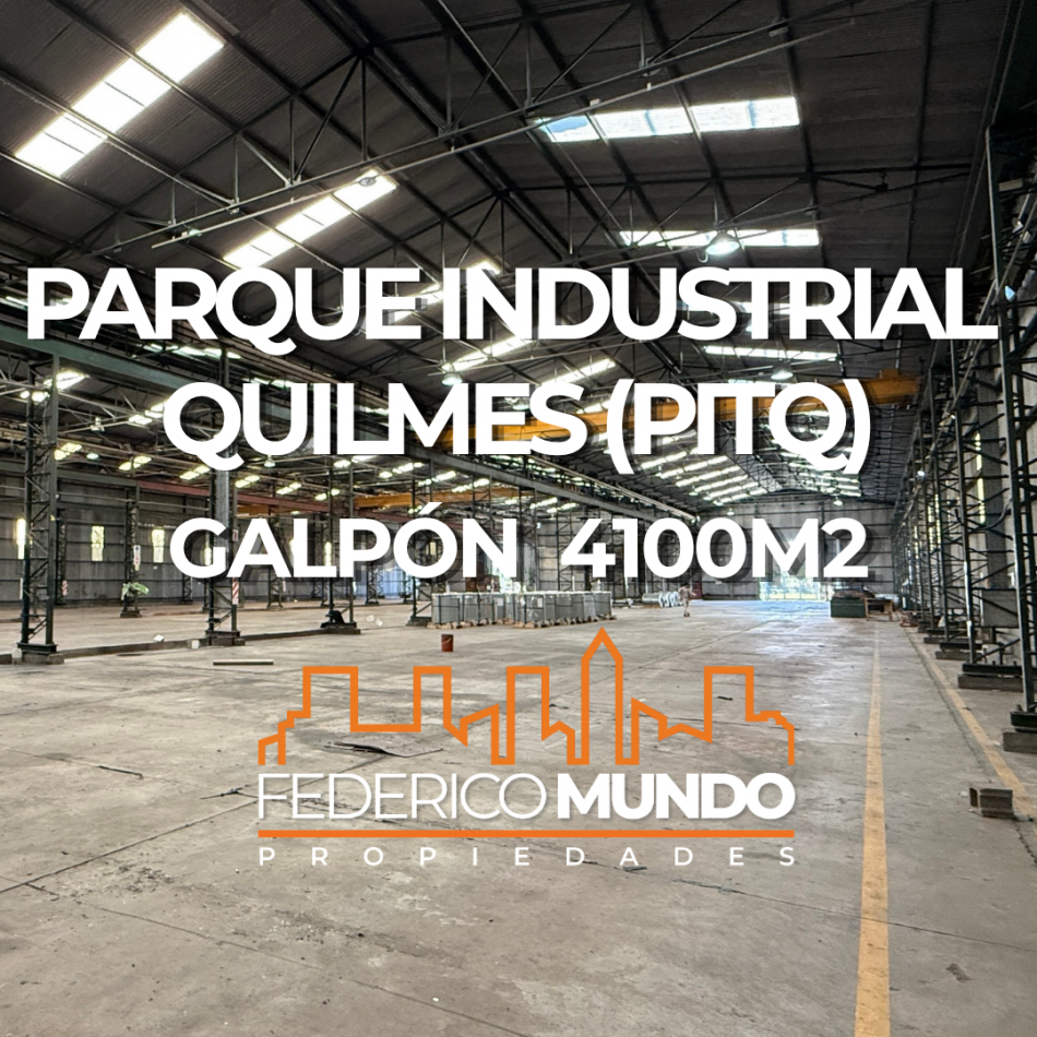 Galpon/Deposito en alquiler Parque Industrial Quilmes