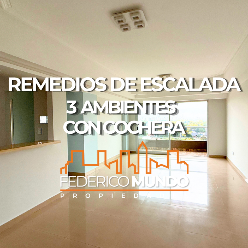 Departamento Venta Lanus 3 Ambientes con cochera y baulera Remedios de Escalda 