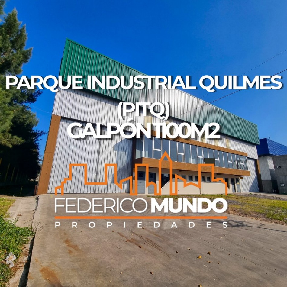 Galpon/Deposito en alquiler Parque Industrial Quilmes