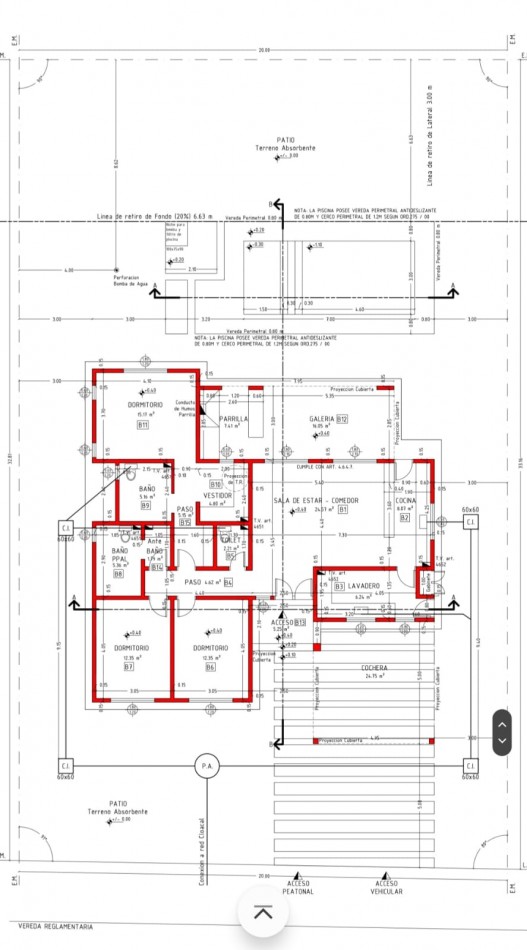 Venta casa 3 ambientes con pileta Horizontes Al Sur