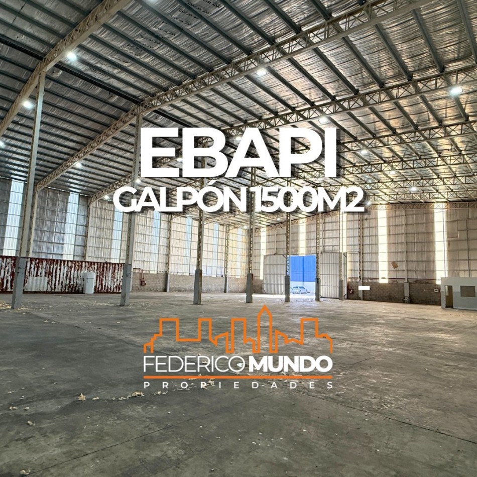 Deposito/Galpon En Alquiler De 1500 M2 - Ebapi Parque Industrial Polo Buen Ayre