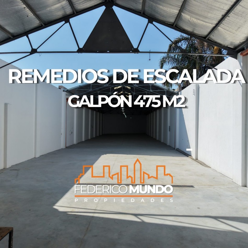 Galpon/Local con deposito en Alquiler Remedios de Escalada Lanus