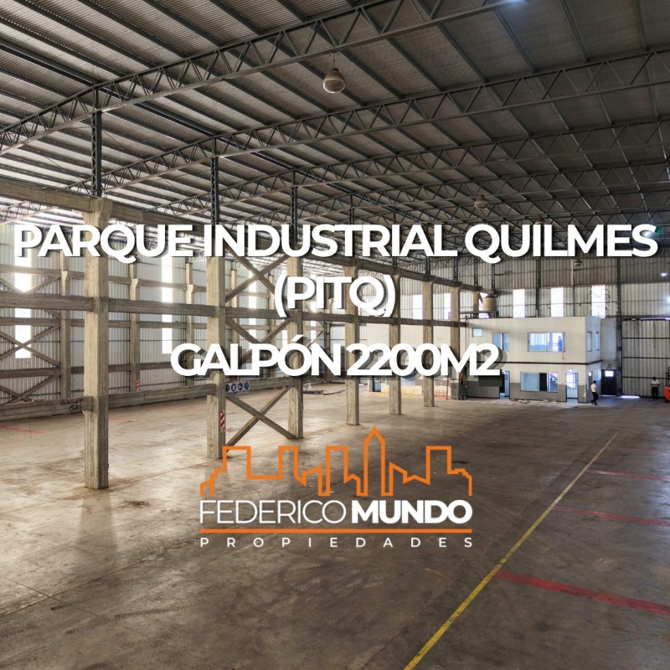 Galpon/Deposito en alquiler Parque Industrial Quilmes