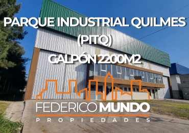 Galpon/Deposito en alquiler Parque Industrial Quilmes