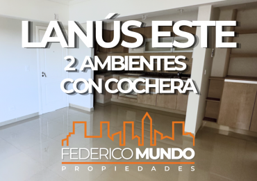 Departamento 2 ambientes venta c/cochera Lanus Este