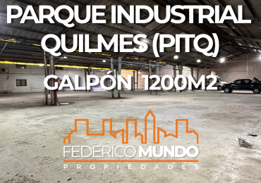 Galpon/Deposito en alquiler Parque Industrial Quilmes