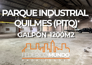 Galpon/Deposito en alquiler Parque Industrial Quilmes