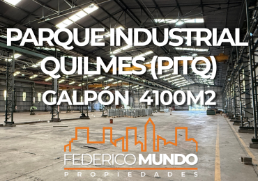 Galpon/Deposito en alquiler Parque Industrial Quilmes