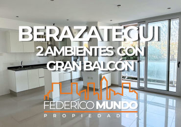 Departamento 2 ambientes Berazategui a estrenar
