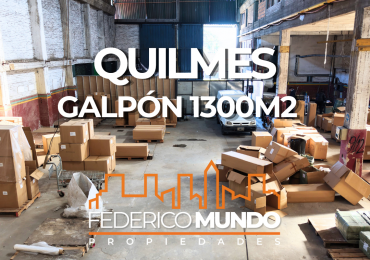 Galpon con oficinas Quilmes en venta