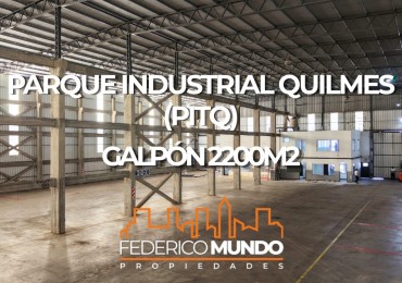 Galpon/Deposito en alquiler Parque Industrial Quilmes