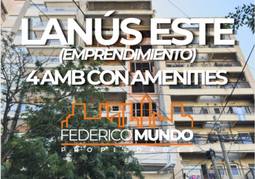 Departamento 4 ambientes en venta Lanus Este